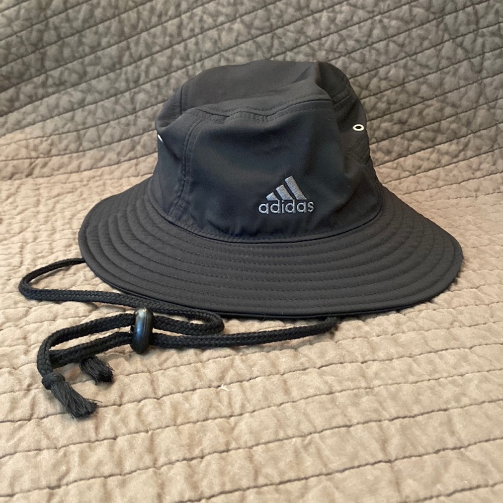 adidas Black Bucket Hat